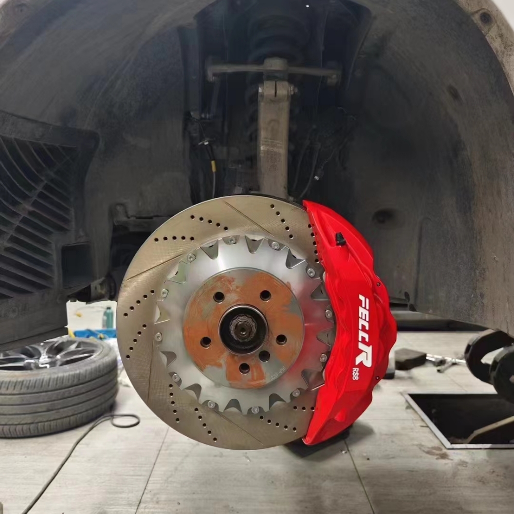 Передний 6-поршневой суппорт F – обзор и цена Forged Front Brake Caliper 4 Piston